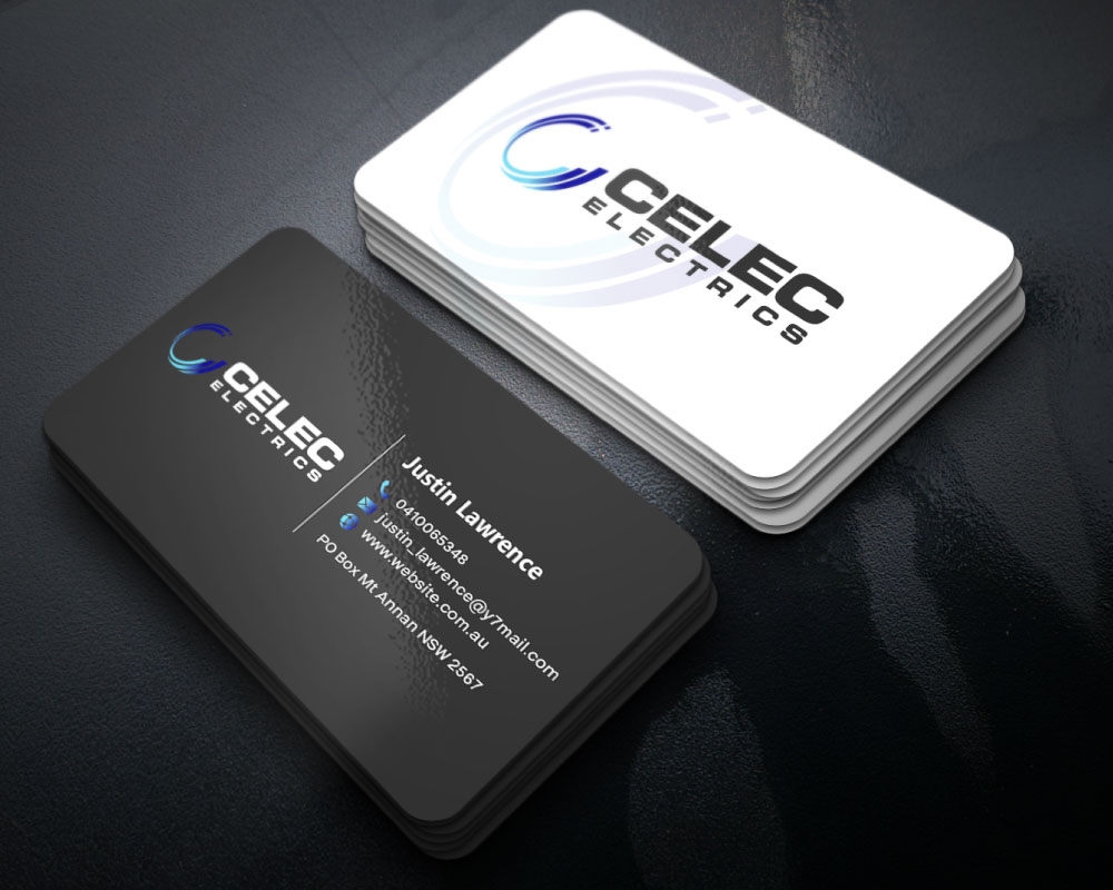 CELEC Electrics logo design by Boomstudioz