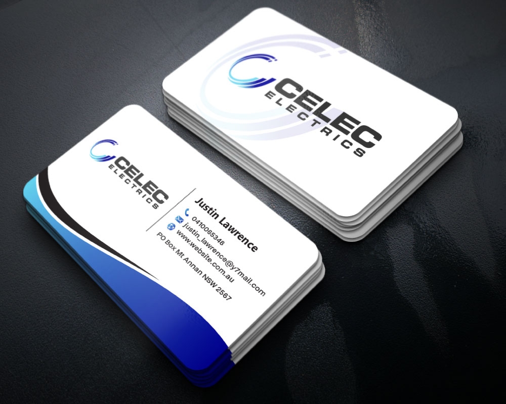 CELEC Electrics logo design by Boomstudioz
