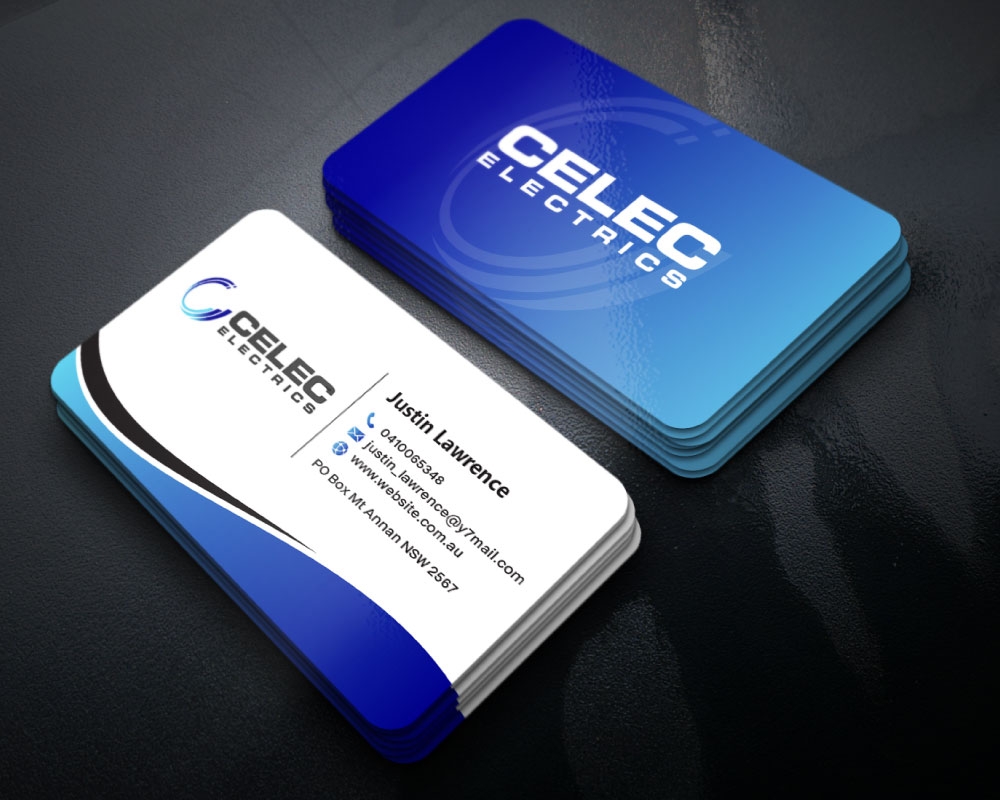 CELEC Electrics logo design by Boomstudioz