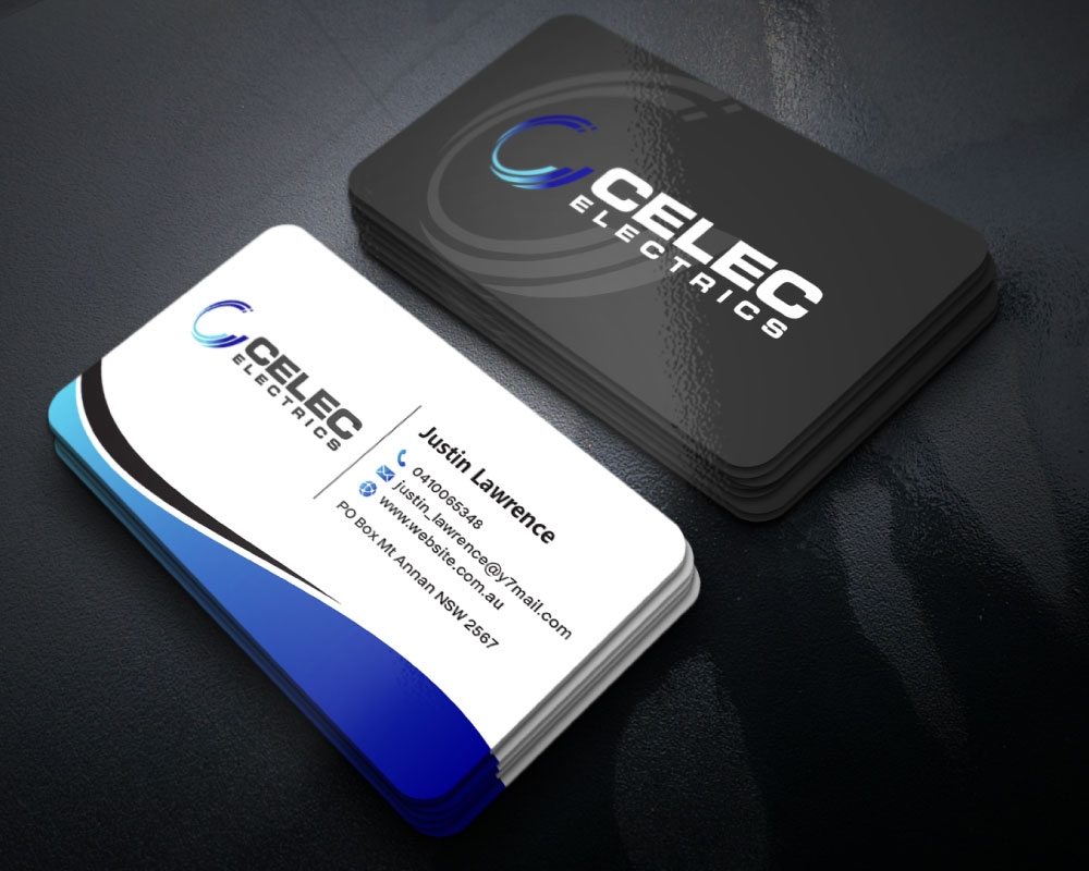 CELEC Electrics logo design by Boomstudioz