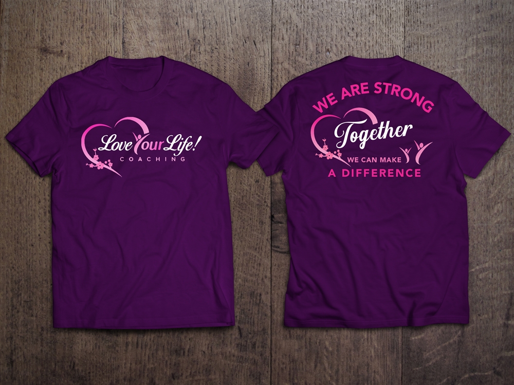 Love Your Life! Coaching logo design by KHAI