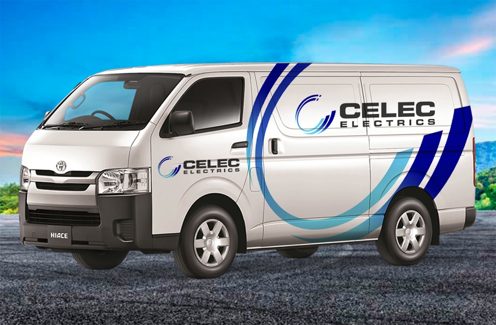 CELEC Electrics logo design by Kindo