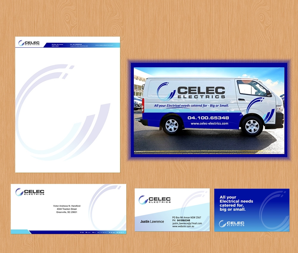 CELEC Electrics logo design by Coolwanz
