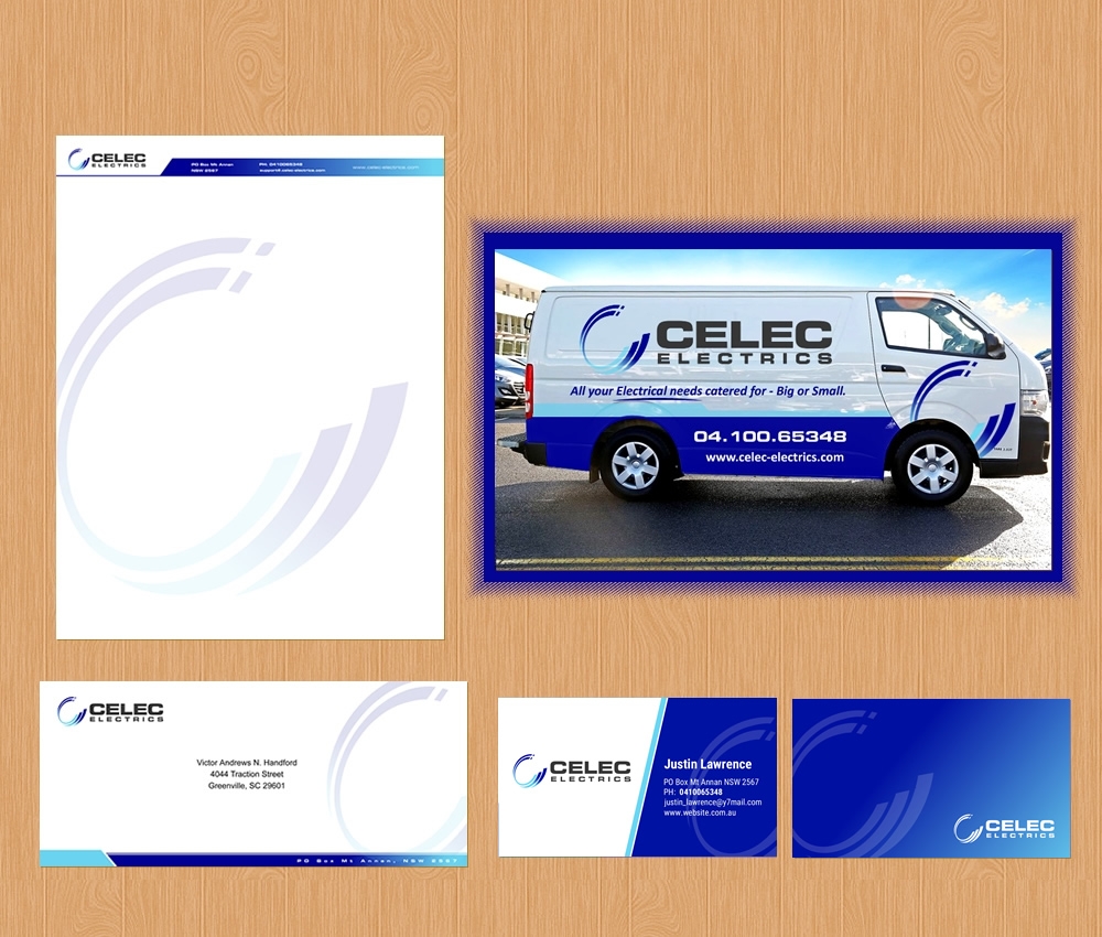 CELEC Electrics logo design by Coolwanz