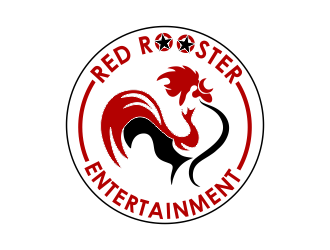 Red Rooster Entertainment logo design by giphone