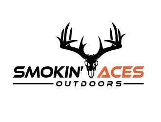 Smokin’ Aces Outdoors logo design by shravya
