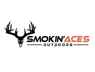 Smokin’ Aces Outdoors logo design by shravya