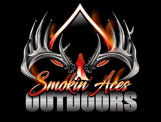 Smokin’ Aces Outdoors logo design by Suvendu
