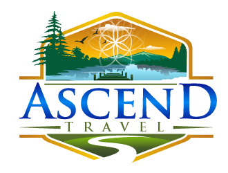Ascend Travel logo design by THOR_
