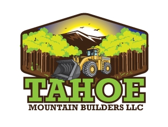 Tahoe Mountain Builders llc logo design by logoguy