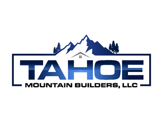 Tahoe Mountain Builders llc logo design by coco