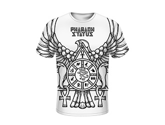 Pharaoh Status logo design by Manolo