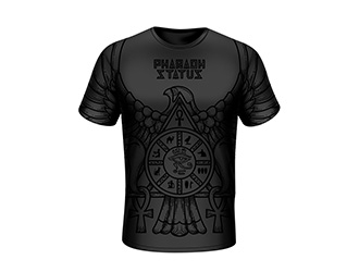 Pharaoh Status logo design by Manolo