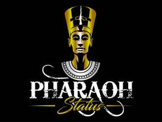 Pharaoh Status logo design by MAXR