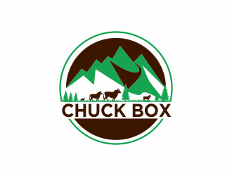 Chuck Box logo design by santrie