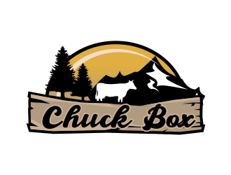 Chuck Box logo design by serprimero