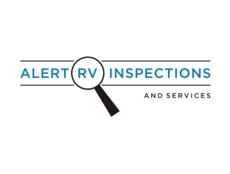 Alert RV Inspections and Services logo design by sabyan