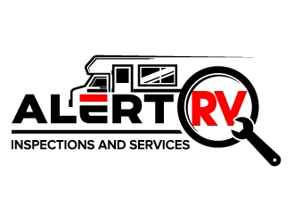 Alert RV Inspections and Services logo design by jaize