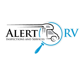 Alert RV Inspections and Services logo design by REDCROW
