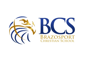 Brazosport Christian School logo design by dondeekenz