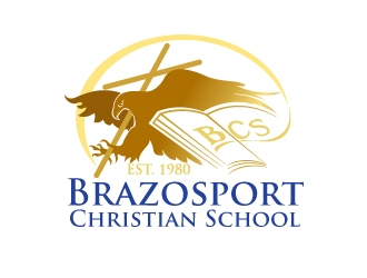 Brazosport Christian School logo design by dondeekenz