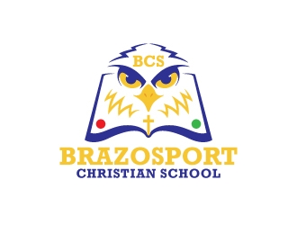 Brazosport Christian School logo design by sanu