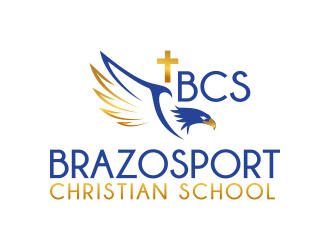 Brazosport Christian School logo design by ingepro