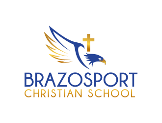 Brazosport Christian School logo design by ingepro