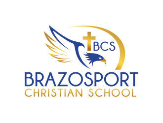 Brazosport Christian School logo design by ingepro