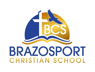 Brazosport Christian School logo design by jaize