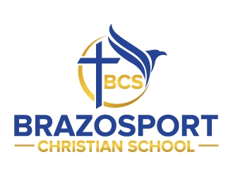 Brazosport Christian School logo design by jaize