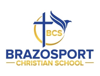 Brazosport Christian School logo design by jaize