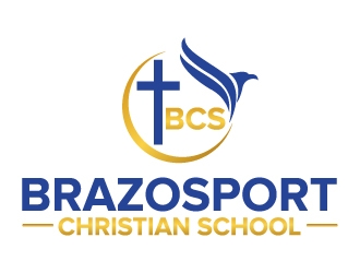 Brazosport Christian School logo design by jaize