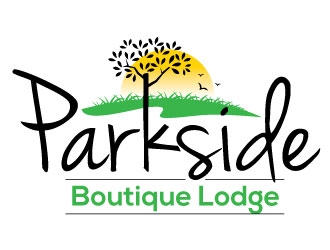 Parkside Boutique Lodge logo design by logoguy