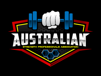 Australian Strength Professionals Association logo design by pencilhand
