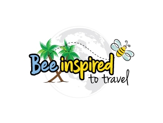 Bee inspired to travel logo design by zakdesign700