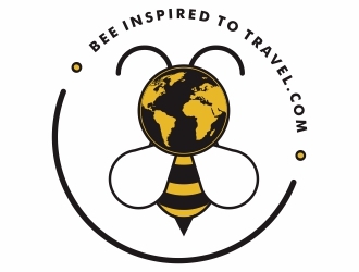 Bee inspired to travel logo design by Ibbalembun