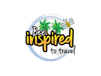 Bee inspired to travel logo design by zakdesign700