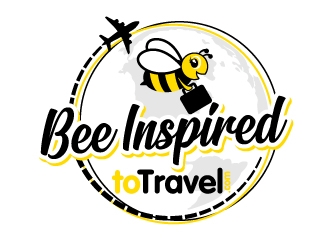 Bee inspired to travel logo design by jaize
