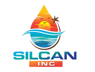 Silcan Inc logo design by REDCROW