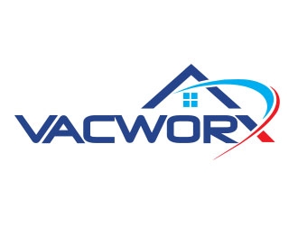 Vacworx logo design by Vincent Leoncito