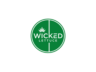 Wicked Lettuce logo design by alby