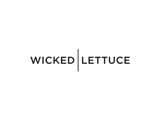 Wicked Lettuce logo design by alby