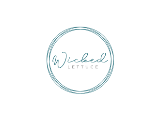 Wicked Lettuce logo design by bricton