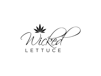 Wicked Lettuce logo design by alby