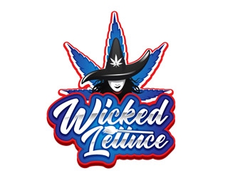 Wicked Lettuce logo design by DreamLogoDesign