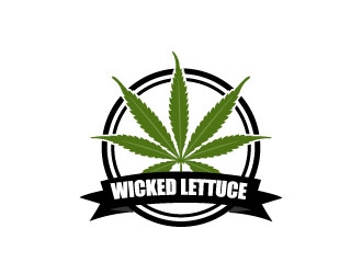 Wicked Lettuce logo design by KDesigns