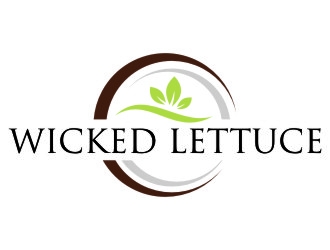 Wicked Lettuce logo design by jetzu