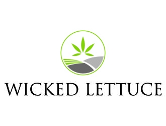 Wicked Lettuce logo design by jetzu