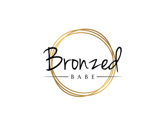 Bronzed Babe  logo design by ndaru